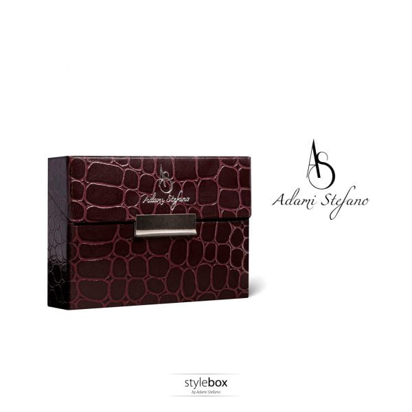 Adami Stefano Stylebox Crocco Burgundi